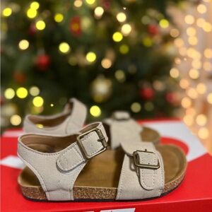 Kids Beige Sandals